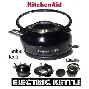 🛑 KITCHEN AID Tangueray ➕🆒 ELECTRIC KETTLE Artisan Stainless Steel 💸BUY NOW‼️